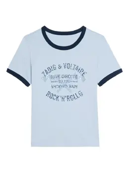 Zadig&Voltaire: Светлая футболка 