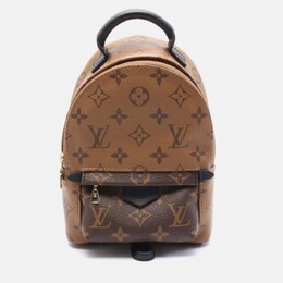 Louis Vuitton: Коричневый рюкзак 