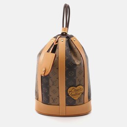 Louis Vuitton: Коричневая сумка 