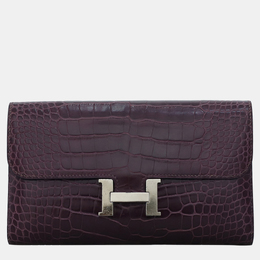 Hermes: Фиолетовый кошелёк 