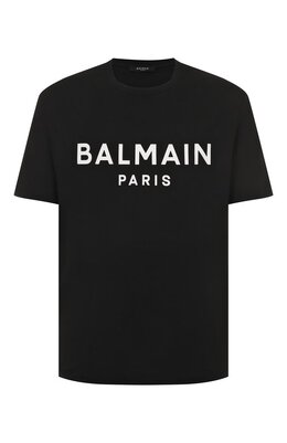 Balmain: Хлопковая футболка 