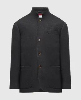 Brunello Cucinelli: Сірі піджаки 