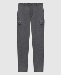 Brunello Cucinelli: Сірі брюки 