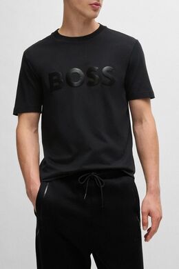 BOSS: Хлопковая футболка 