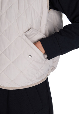 BRUNELLO CUCINELLI: Белый жилет 