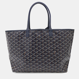 Goyard: Синяя сумка-шоппер 