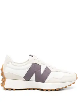 New Balance: Белые кроссовки  327