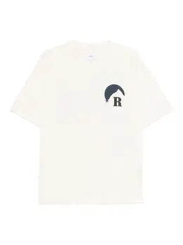RHUDE: Белая футболка 
