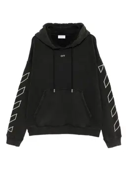 Off-White: Толстовка  Arrow с принтом