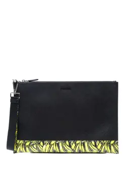 Prada Pre-Owned: Клатч с принтом 