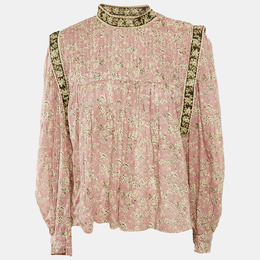 Isabel Marant Etoile: Блуза с растительным принтом 