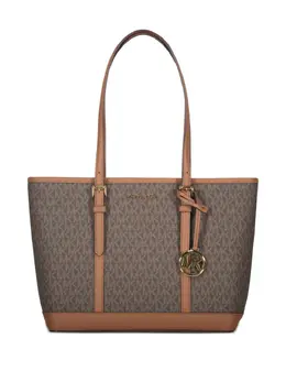 Michael Kors: Коричневая сумка-шоппер  Jet Set