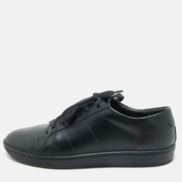 Saint Laurent Paris: Чёрные кроссовки  Court Classic