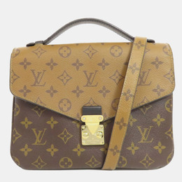 Louis Vuitton: Коричневая сумка  Pochette