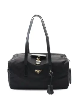 Prada Pre-Owned: Чёрный чемодан 