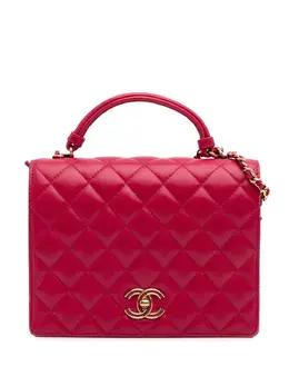 CHANEL Pre-Owned: Розовая сумка 