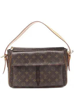 Louis Vuitton Pre-Owned: Коричневая сумка 