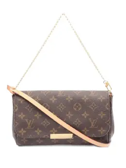 Louis Vuitton Pre-Owned: Коричневая сумка 