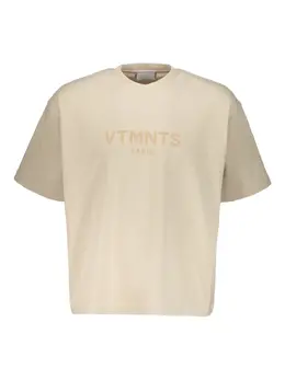 VETEMENTS: Футболка с принтом 