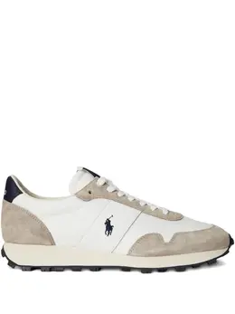 Polo Ralph Lauren: Белые кроссовки 