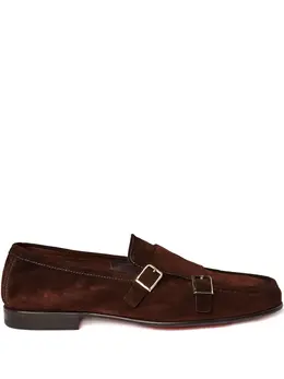 Santoni: Тёмные туфли 