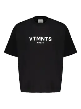 VETEMENTS: Футболка с принтом 