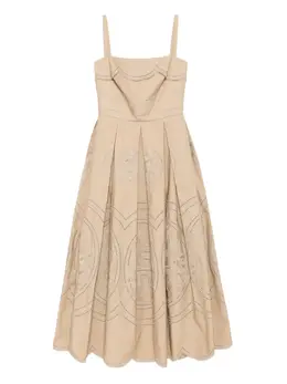 Elie Saab: Бежевое платье 