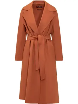 Max Mara: Оранжевое пальто 