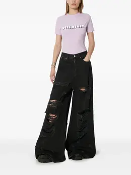 VETEMENTS: Рваные джинсы 
