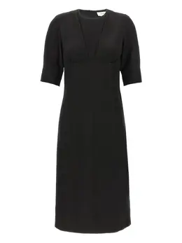 Sportmax: Платье с коротким рукавом 