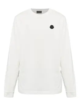 Moncler: Футболка с длинным рукавом 