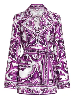 Dolce & Gabbana: Шёлковая рубашка 