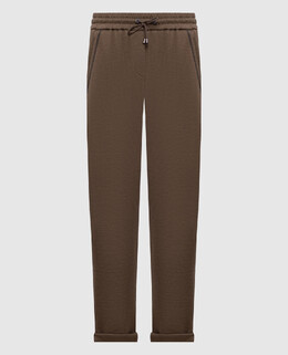 Brunello Cucinelli: Коричневые брюки 