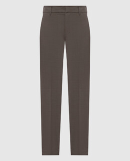 Brunello Cucinelli: Коричневые брюки 