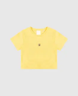 Givenchy: Жовті футболки 