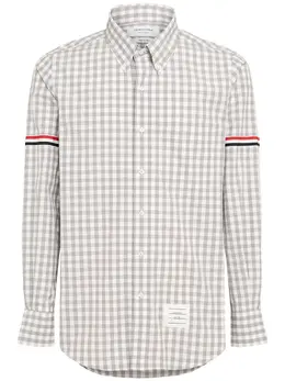 THOM BROWNE: Прямая рубашка 
