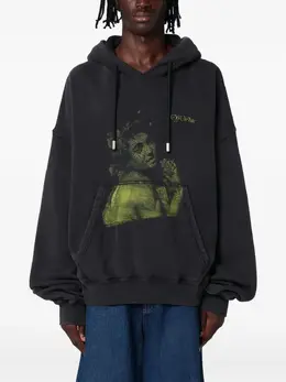 Off-White: Толстовка с принтом 
