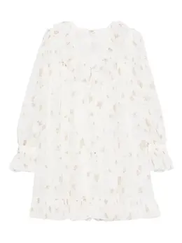 Chloé: Платье с растительным принтом 