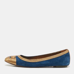 Gianvito Rossi: Голубые балетки 