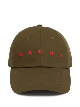 Marni: Зелёная кепка 