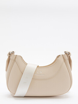 Armani Exchange: Светлая сумка 