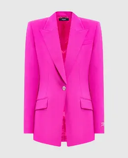 Versace: Розовый жакет 
