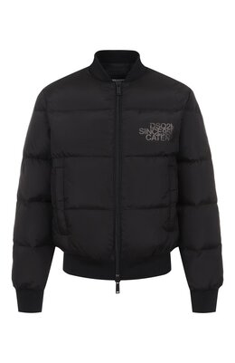 Dsquared2: Пуховик с принтом 