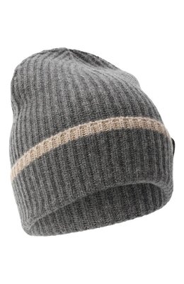 Brunello Cucinelli: Серая шапка 