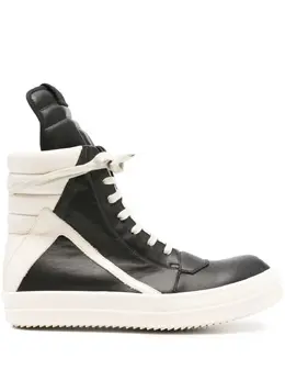 Rick Owens: Чёрные кроссовки  Geobasket