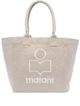 ISABEL MARANT: Бежевая сумка-шоппер 