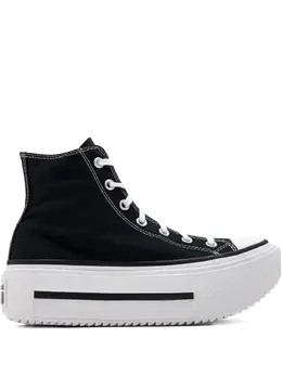 Converse: Чёрные кроссовки 