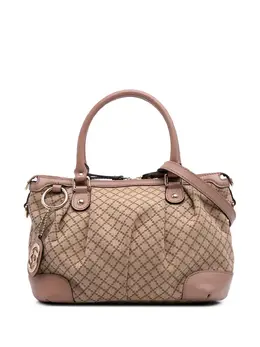 Gucci Pre-Owned: Коричневая сумка 