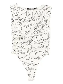 Karl Lagerfeld: Белая блуза 