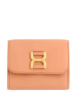 Chloé: Оранжевый кошелёк  Marcie